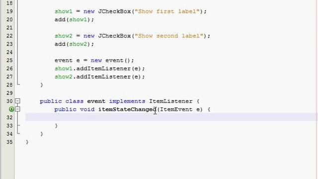 Java GUI Tutorial 18 - JCheckBox смотреть онлайн