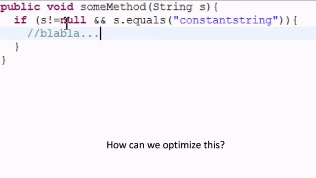 Comparing strings without null-checks смотреть онлайн