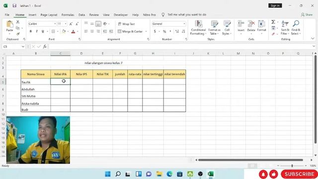 Belajar Excel untuk Pemula #ralat windows 11 bukan windows 10 смотреть онлайн
