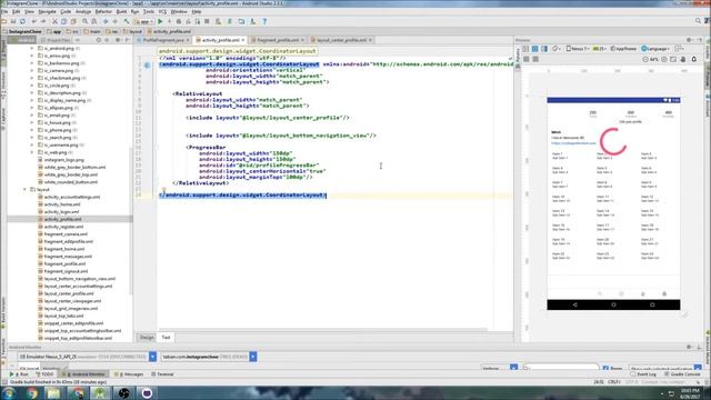 Profile Fragment (Part 29) - [Build an Instagram Clone] смотреть онлайн