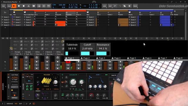 Meditative Monday Music | Bitwig | Ableton Push 2 | Linux - Metronome Remix 🤣🚀🎊 смотреть онлайн