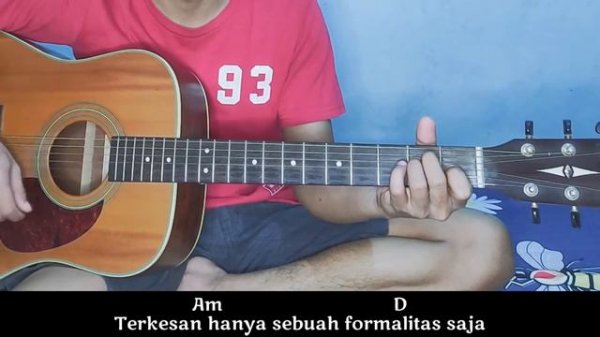 Tutorial chord gitar mudah " Putus Atau Terus - Judika "