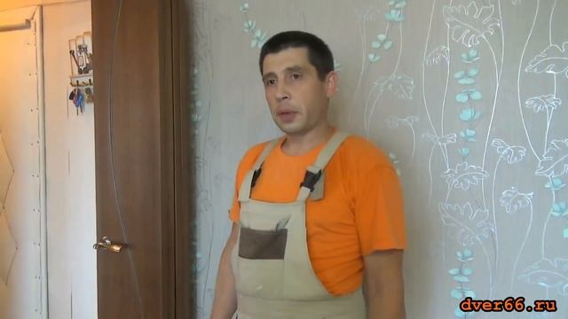 Установка двери гармошка. Нестандартное решение. смотреть онлайн