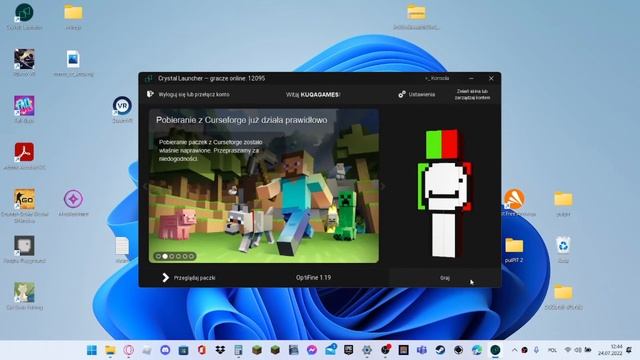 Jak Mieć Totem 3D z swoim skinem W MINECRAFT смотреть онлайн