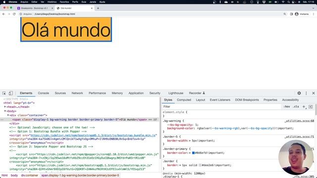 Bootstrap 5 - Aula #05 | Box model no Bootstrap – margem e preenchimento смотреть онлайн