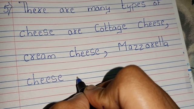10 lines on Cheese 🧀 / Essay on Cheese/ My Favourite food Cheese essay in english смотреть онлайн