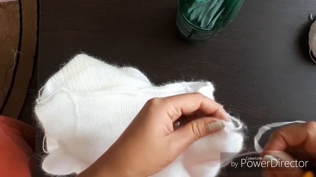 Что и как я связала из китайской пряжи "норка"// часть 2//готовая работа " Снежная невесомость" смотреть онлайн