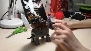 Боевой слон из LEGO.