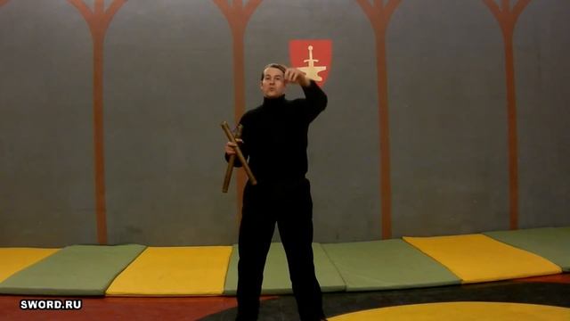 Фокусировка ударов меча, подводящие упражнения.