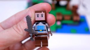 ЛЕГО МАЙНКРАФТ ЗОМБИ ЛУЧНИК - упоротый Minecraft