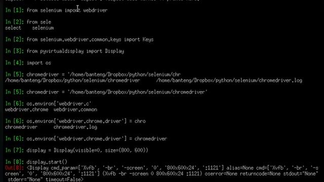 Running Selenium 'headless' with Chrome Driver in Python смотреть онлайн