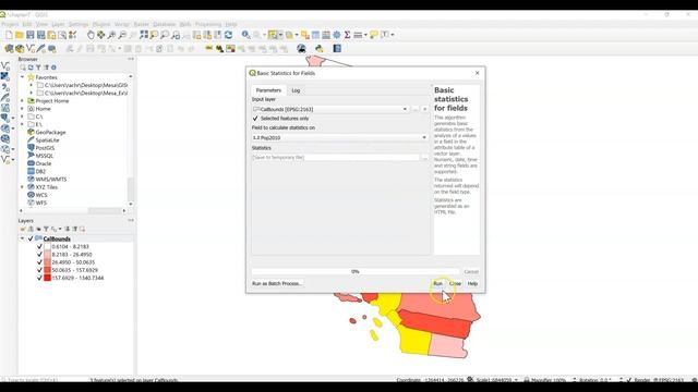 GISG 104: Sum selected values QGIS смотреть онлайн