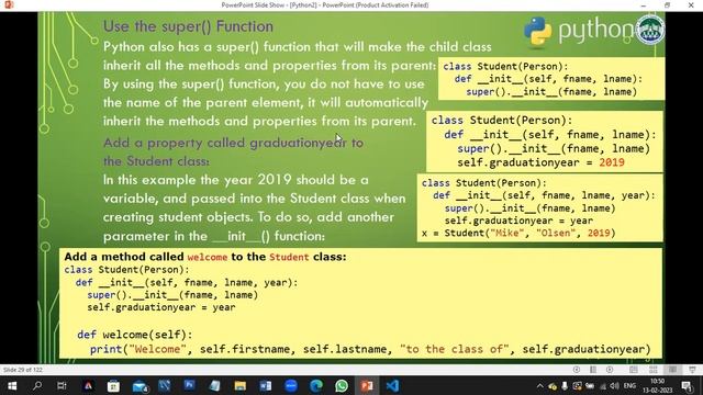 Python Tutorial 22/30: OOPs part2 смотреть онлайн