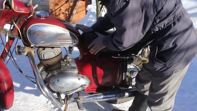 Ява 250 пуск двигателя после ремонта смотреть онлайн
