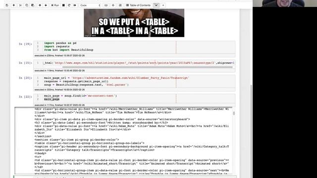 Web Scraping Demo: Adventure Time - M1S10 [2020-02-26] смотреть онлайн