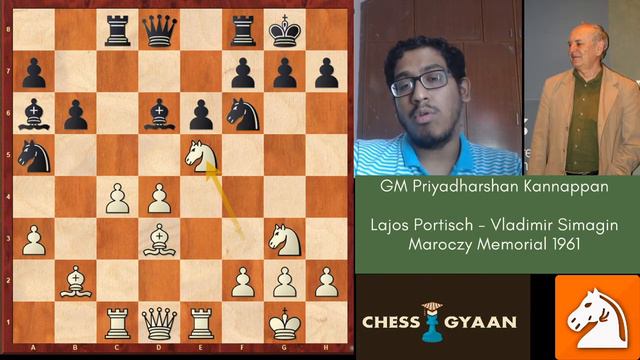 Analyzing the game of GM Lajos Portisch - 21 Gems of Chess with Chess Gyaan Academy & Follow Chess смотреть онлайн