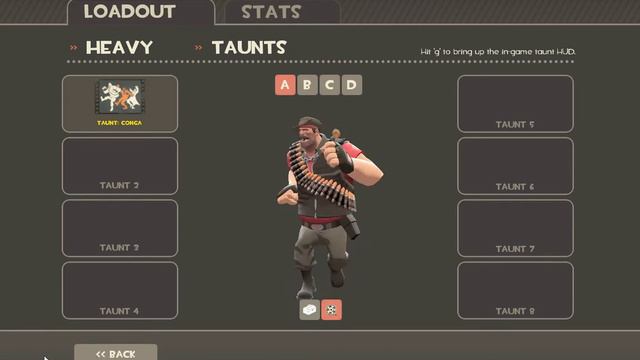 Team Fortress 2- Every class's Conga dance. смотреть онлайн
