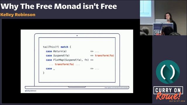 Kelley Robinson - Why The Free Monad isn't Free - Curry On смотреть онлайн
