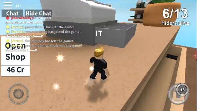 Roblox [Hide N Seek] - SOMEONE HELP ME!! смотреть онлайн