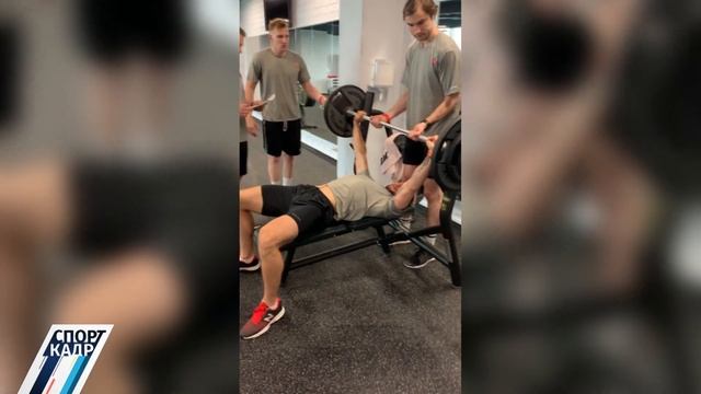 Тест Купера для хоккеистов сборной Беларуси