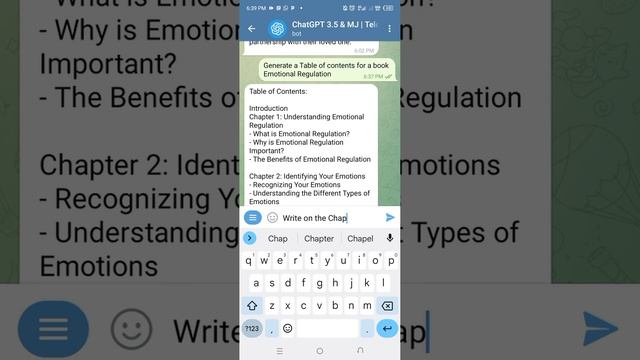 WRITE BOOKS AND CONTENTS WITH TELEGRAM. TELEBOT DOING MORE LIKE CHATGPT смотреть онлайн