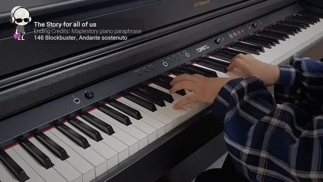 🎹 우리, 모두의 이야기 The Story for all of us 中 146 Blockbuster, Andante sostenuto [유리글 ʟᴇᴇɢʟᴇ Piano Cover] смотреть онлайн