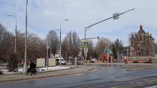 Поездка на маршрутке Форд по 500 маршруту метро Водный стадион-Прибрежный проезд смотреть онлайн