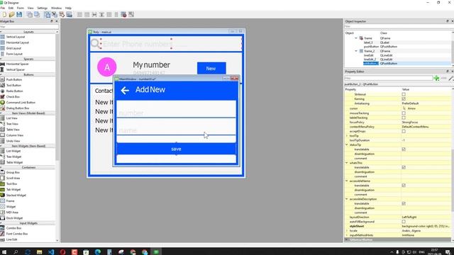 مشروع برنامج سطح المكتب تسيير ارقام الهاتف ? PySide6/PyQt6 SQLite3 Json ? смотреть онлайн