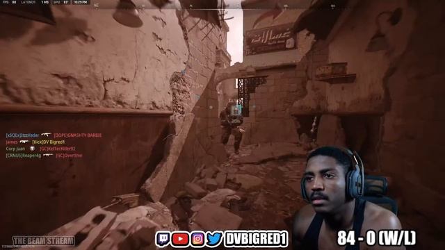 WE ARE UNDEFEATED! (84 - 0) HARDCORE HQ | KICK.com/DVBigred1 | The Beam Stream | LIVE? смотреть онлайн