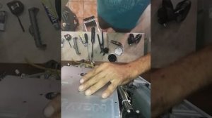 Ремонт котла Navien - замена прогоревшего теплообменника