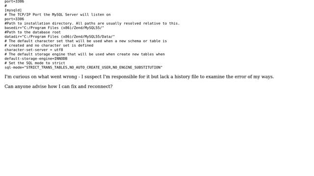 ERROR 1130 (HY000): Host 'localhost' is not allowed to connect to this MySQL server смотреть онлайн