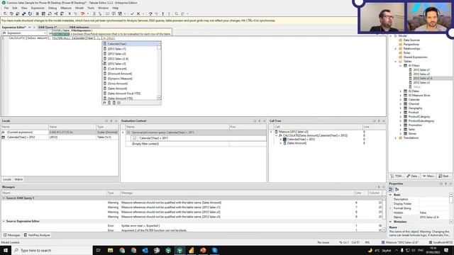 [DAX] Debugger Walkthrough in Tabular Editor 3! - with Daniel Otykier смотреть онлайн