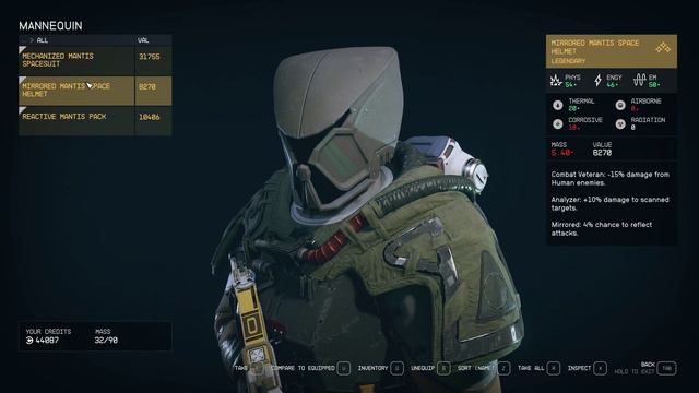 STARFIELD - Become the Mantis!!!!! Unique Suit, Helmet, and Pack!!!! смотреть онлайн