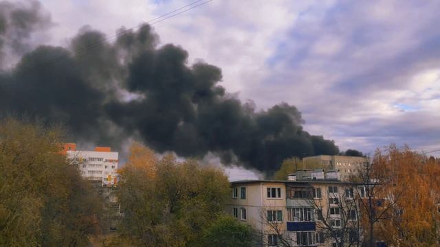 К R A C U V O | Пожар в Ульяновске таймлапс( 1,5 часа) смотреть онлайн