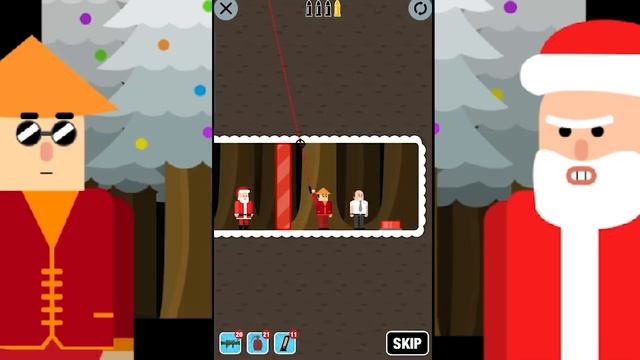 All Level CHRISTMAS Мистор пуля \ Mr Bullet - Spy Puzzles - мини игры