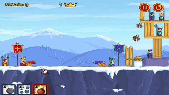 ‪Flash game: | Walkthrough | ‬Kings Game Ep. 4 - Only one bullet bro is good смотреть онлайн