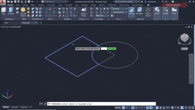 اسهل طريقة لرسم الحوائط POLYSOLID , PRESSPULL , EXTRUDE 3D WALLS | AUTOCAD 2020 смотреть онлайн