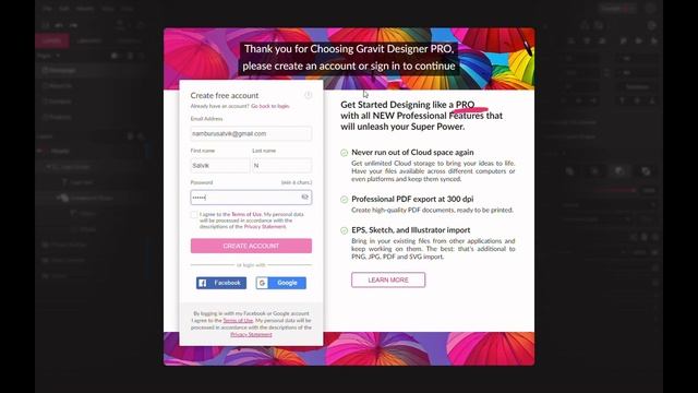 Creating a Gravit.io Account. смотреть онлайн