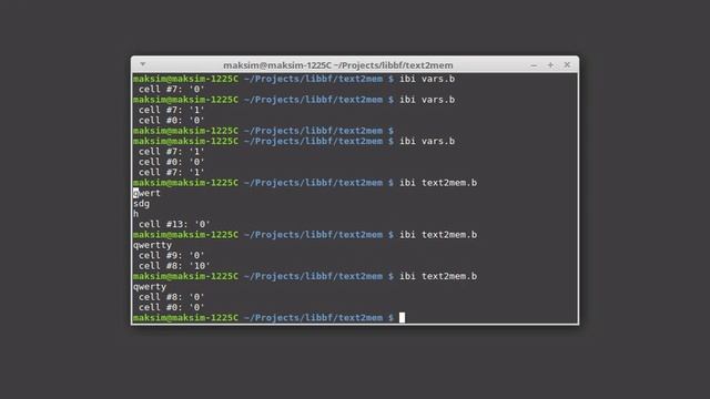Brainfuck programming tutorial: part 4 - read text to memory смотреть онлайн
