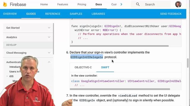 Firebase Google Sign In on iOS смотреть онлайн