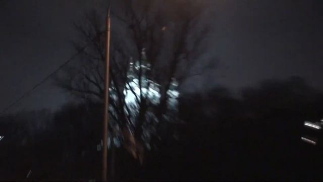 Андреевский спуск/подъем поздно вечером - 15.01.2014