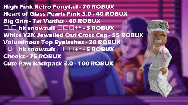 15+ Y2k Roblox Outfits (with Names And Price) | Y2k Roblox Outfits Girl | Roblox Y2k Streetwear