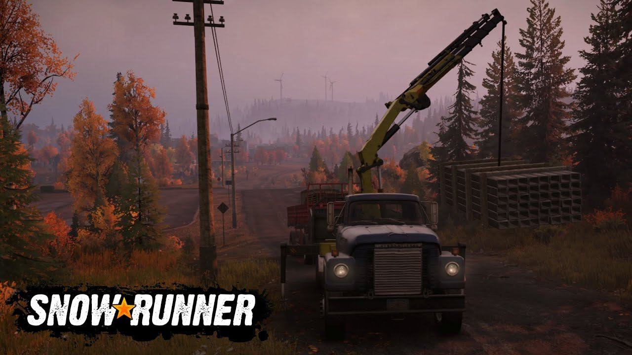 "РАБОТА С КРАНОМ" SnowRunner Прохождение Выпуск №18 Сезон №1 смотреть онлайн