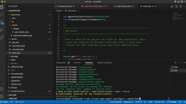 How to import & export excel with laravel 9 смотреть онлайн