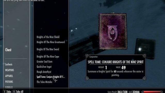 Mods of... Skyrim - Knights of the Nine Armour смотреть онлайн