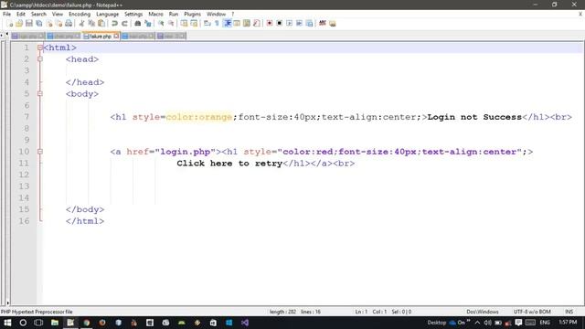 Login system using PHP with MYSQL database смотреть онлайн
