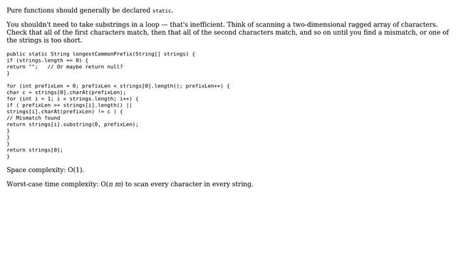 Longest Common Prefix in an array of Strings (3 Solutions!!) смотреть онлайн