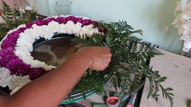 DIY Funeral Flower Arrangement Tutorial For Beginners | Floral Design Classes смотреть онлайн