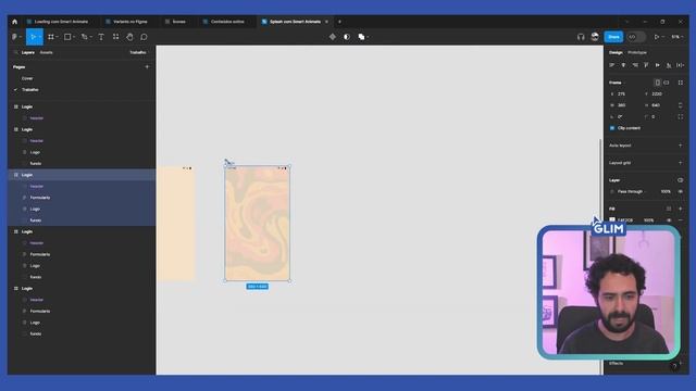 Smart animate - Criando uma splash screen смотреть онлайн
