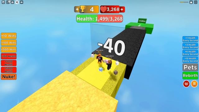 РОБЛОКС но КАЖДУЮ СЕКУНДУ Я ПОЛУЧАЮ +1 ХП Roblox смотреть онлайн